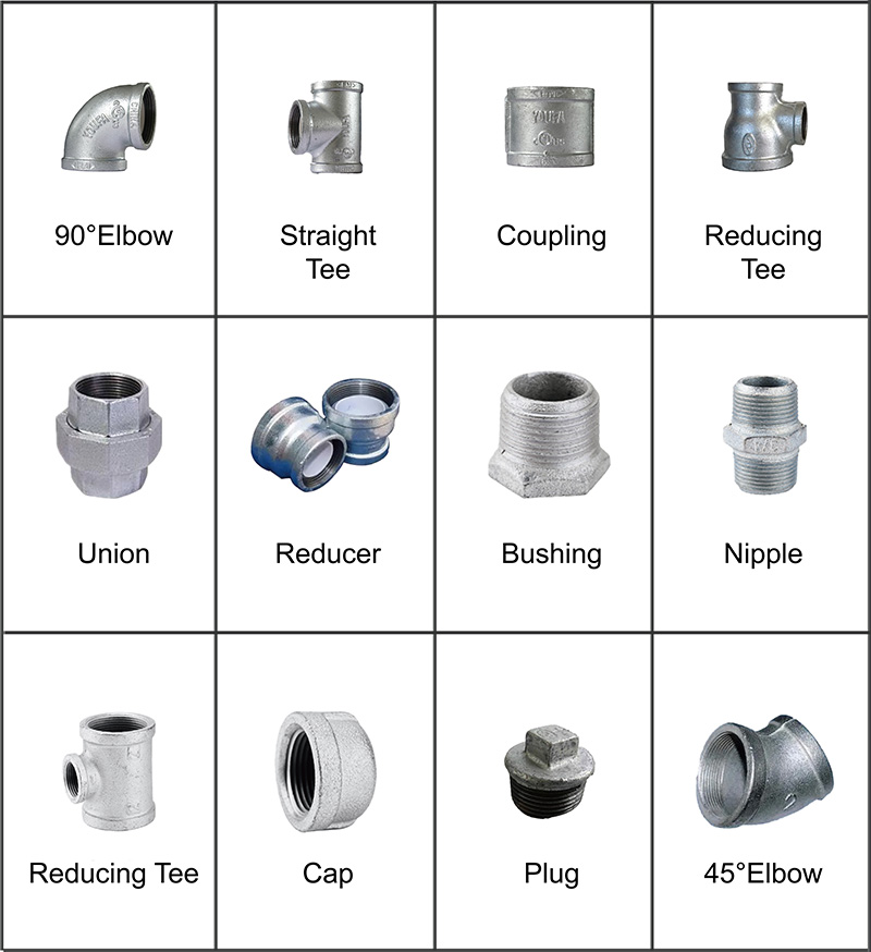 Malleable Iron Pipe Fittings Jianzhi Pipe Fittings, 41% OFF