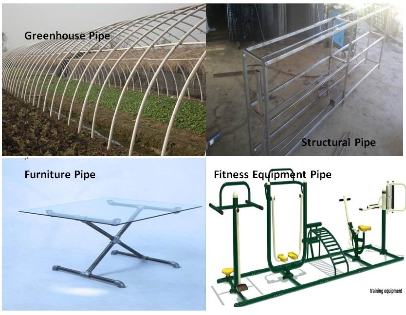 pregalvanized steel pipe usage